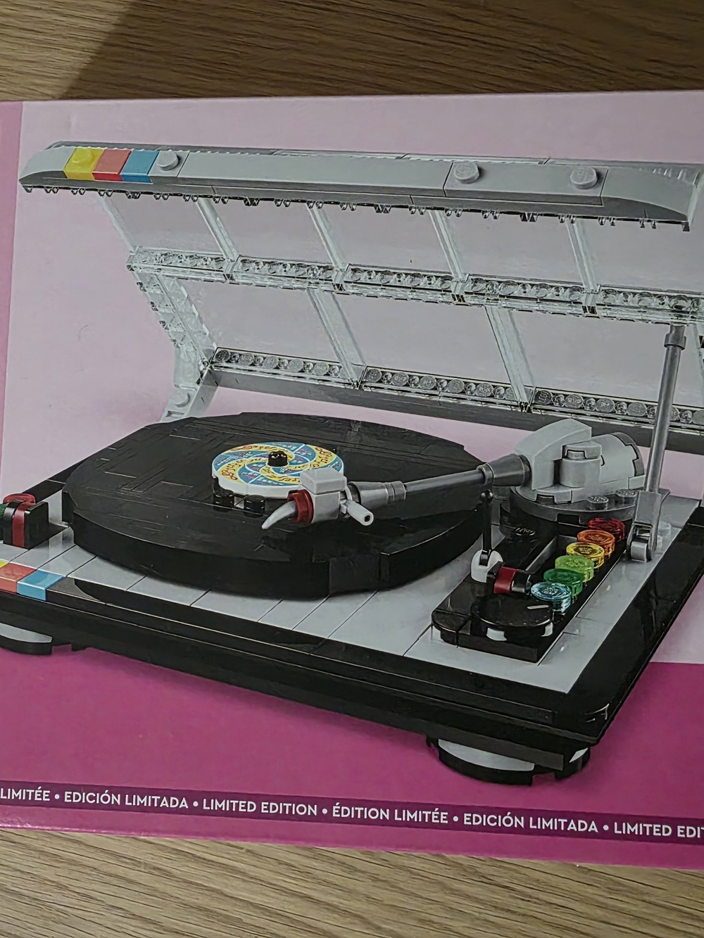 Limited Edition White and Black Turntable Collectible - Brand